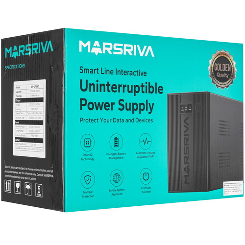 Купить ИБП MARSRIVA MR-UF1050  9281641. Характеристики, отзывы и цены в Донецке