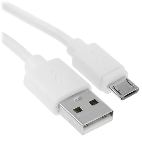 Купить Кабель круглый FinePower micro USB - USB 2.0 Type-A белый 0.5 м  4834157. Характеристики, отзывы и цены в Донецке