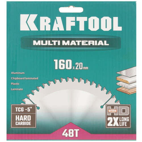 Купить Диск пильный KRAFTOOL 36953-160-20  9107994. Характеристики, отзывы и цены в Донецке