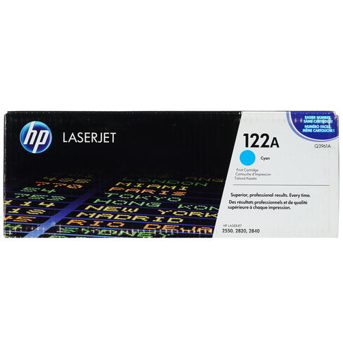 Купить Картридж лазерный HP 122A (Q3961A) голубой, с чипом  0112016. Характеристики, отзывы и цены в Донецке