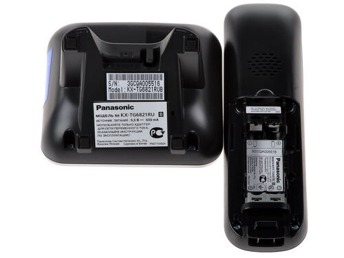 Купить Телефон беспроводной (DECT) Panasonic KX-TG6821RUB  0168980. Характеристики, отзывы и цены в Донецке