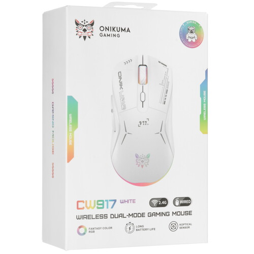 Купить Мышь беспроводная/проводная ONIKUMA CW917  9302670. Характеристики, отзывы и цены в Донецке