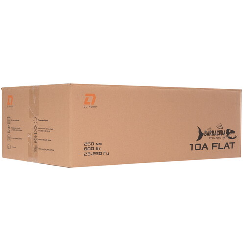 Купить Автосабвуфер активный DL Audio Barracuda 10A Flat  9285618. Характеристики, отзывы и цены в Донецке