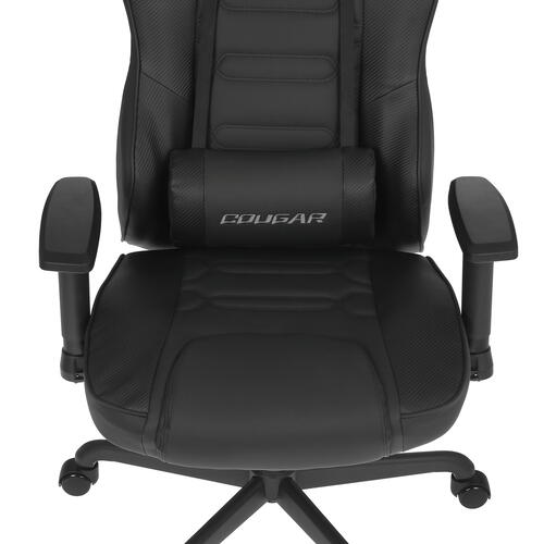 Купить Кресло игровое Cougar Fusion S черный  5094252. Характеристики, отзывы и цены в Донецке