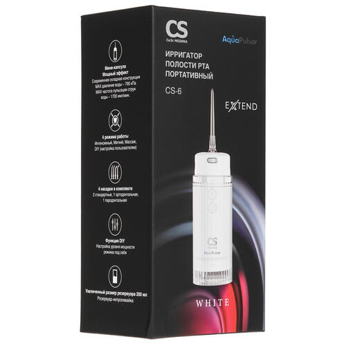 Ирригатор CS Medica AquaPulsar CS-6 Extend Купить Ирригатор CS Medica AquaPulsar CS-6 Extend  9055086. Характеристики, отзывы и цены в Донецке