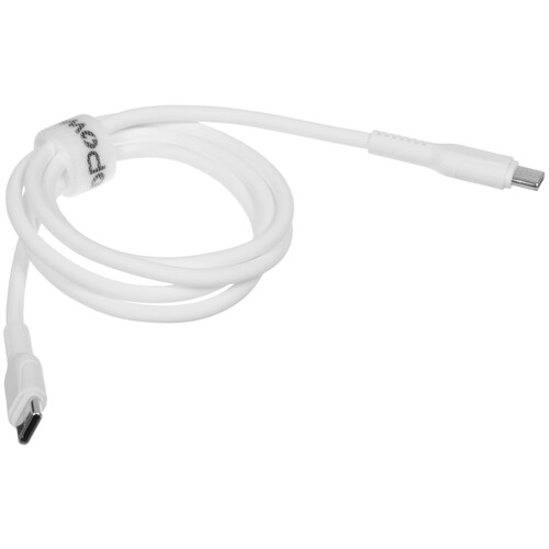 Купить Кабель круглый GoPower USB Type-C - USB Type-C белый 1 м  5628208. Характеристики, отзывы и цены в Донецке