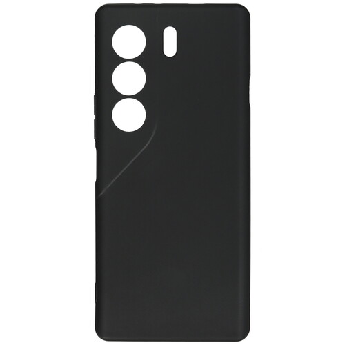 Купить Накладка  BoraSCO Silicone Case для Tecno CAMON 40 Pro 5G черный  5624748. Характеристики, отзывы и цены в Донецке