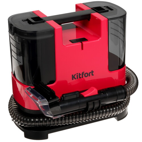 Купить Пылесос Kitfort КТ-5162-1 красный  9055156. Характеристики, отзывы и цены в Донецке