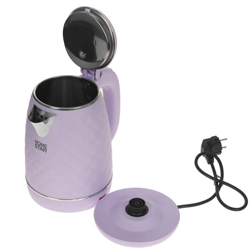 Купить Электрочайник Homestar HS-1007 фиолетовый  9062639. Характеристики, отзывы и цены в Донецке