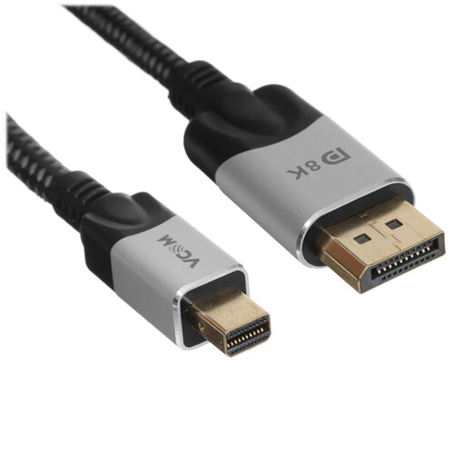 Купить Кабель  VCOM mini DisplayPort - DisplayPort, 1.8 м  5471550. Характеристики, отзывы и цены в Донецке