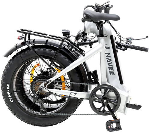 Купить Электровелосипед Navee F7 серебристый  5492985. Характеристики, отзывы и цены в Донецке