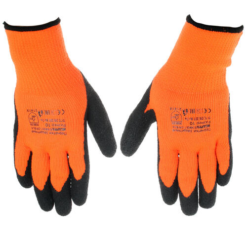 Купить Перчатки трикотажные с полимерным покрытием Scaffa NM007-OR/BLK  5349675. Характеристики, отзывы и цены в Донецке