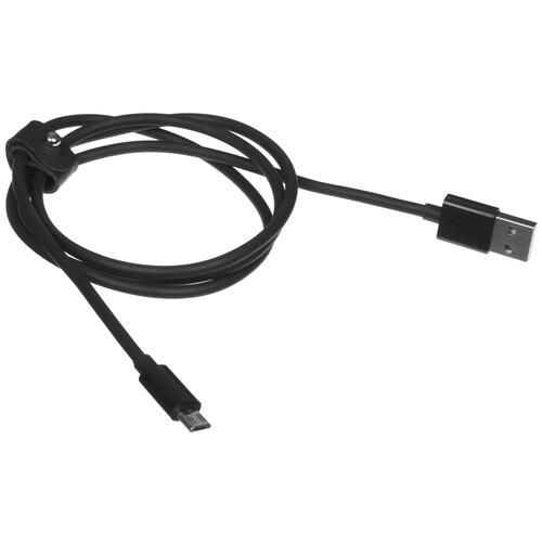 Купить Кабель круглый KEYRON micro USB - USB 2.0 Type-A черный 1 м  4834189. Характеристики, отзывы и цены в Донецке