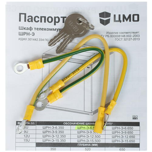 Купить Шкаф коммутационный ЦМО ШРН-Э-6.500  1352858. Характеристики, отзывы и цены в Донецке
