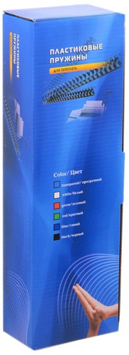 Купить Пружина для переплета Office Kit BP2013  синий, 8 мм  7981461. Характеристики, отзывы и цены в Донецке