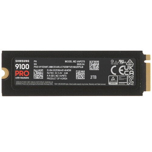 Купить 2000 ГБ M.2 NVMe накопитель Samsung 9100 PRO  5622187. Характеристики, отзывы и цены в Донецке
