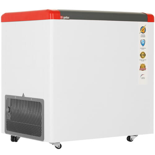 Купить Морозильный ларь Frostor Gellar FG 250 C белый, красный  1229574. Характеристики, отзывы и цены в Донецке