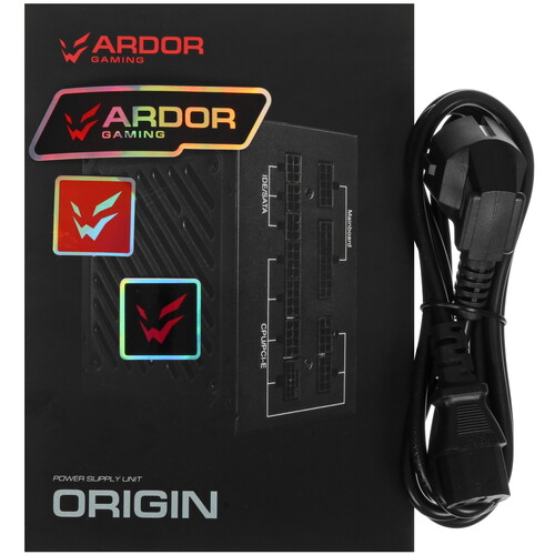 Купить Блок питания ARDOR GAMING ORIGIN 1000WGF  черный  5443944. Характеристики, отзывы и цены в Донецке