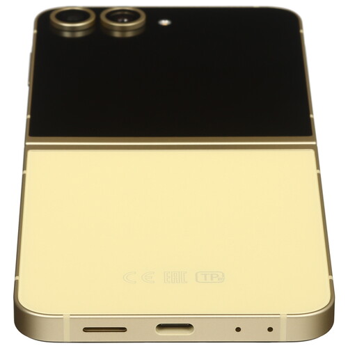 Купить 6.7" Смартфон Samsung Galaxy Z Flip6 256 ГБ желтый  5471020. Характеристики, отзывы и цены в Донецке