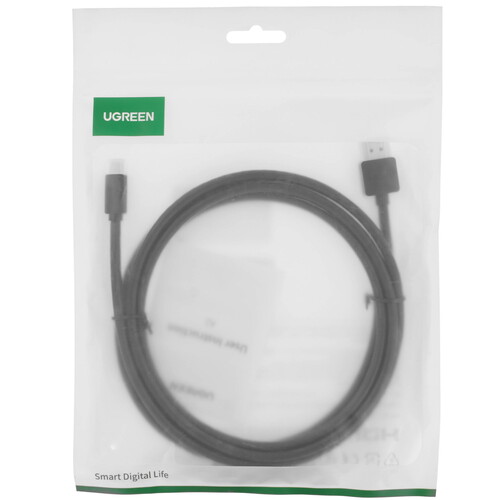 Купить Кабель однонаправленный Ugreen HDMI - micro HDMI, 2 м  5600470. Характеристики, отзывы и цены в Донецке