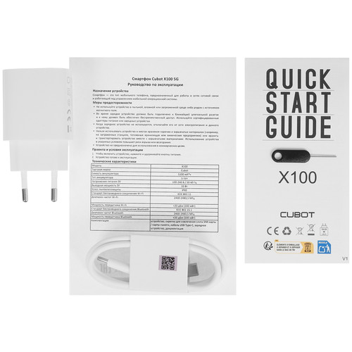 Купить 6.88" Смартфон Cubot X100 256 ГБ золотистый  5679249. Характеристики, отзывы и цены в Донецке
