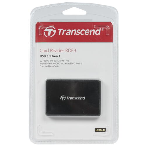 Купить Кард-ридер Transcend TS-RDF9K2  1356797. Характеристики, отзывы и цены в Донецке