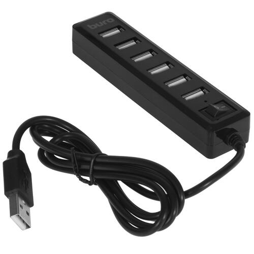 Купить USB-разветвитель Buro BU-HUB7-1.0-U2.0  8148045. Характеристики, отзывы и цены в Донецке