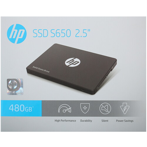 Купить 480 ГБ 2.5" SATA накопитель HP S650  4866344. Характеристики, отзывы и цены в Донецке