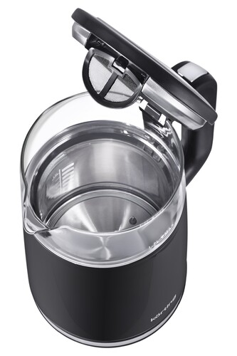 Купить Электрочайник Korting KWK 0907 G черный  9167821. Характеристики, отзывы и цены в Донецке