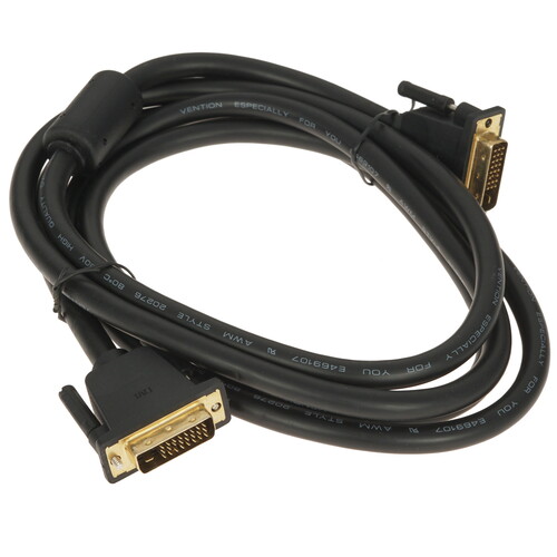 Купить Кабель  Vention DVI-D - DVI-D, 2 м  5359910. Характеристики, отзывы и цены в Донецке