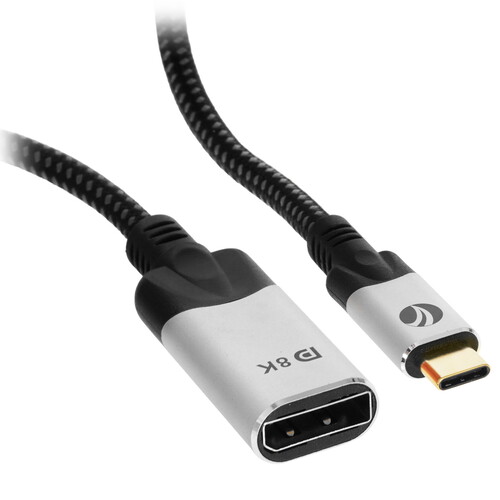 Купить Переходник однонаправленный VCOM USB-C - DisplayPort, 0.15 м  5471554. Характеристики, отзывы и цены в Донецке