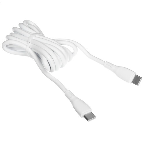 Купить Кабель круглый PERO USB Type-C - USB Type-C белый 2 м  5474213. Характеристики, отзывы и цены в Донецке