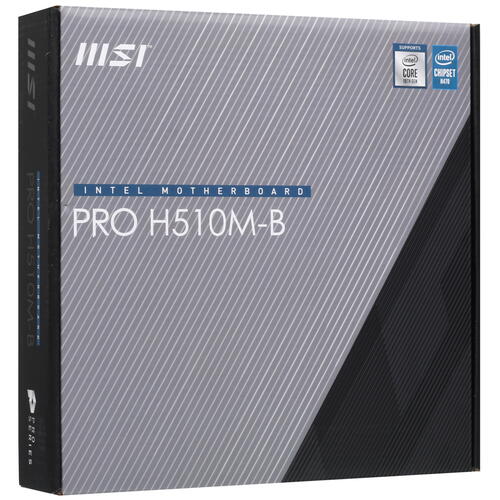 Купить Материнская плата MSI PRO H510M-B  5092455. Характеристики, отзывы и цены в Донецке