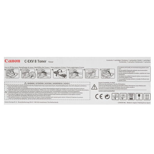 Купить Картридж лазерный Canon C-EXV8C голубой  7937301. Характеристики, отзывы и цены в Донецке