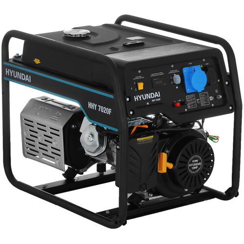 Купить Электрогенератор   бензиновый Hyundai HHY 7020F  1289227. Характеристики, отзывы и цены в Донецке