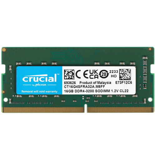 Купить Оперативная память SODIMM Crucial [CT16G4SFRA32A] 16 ГБ  5072643. Характеристики, отзывы и цены в Донецке