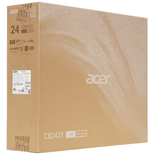 Купить 23.8" Монитор Acer Vero CB242YE3bmiruxv черный  5455949. Характеристики, отзывы и цены в Донецке