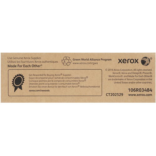 Купить Картридж лазерный Xerox 106R03484 черный, с чипом  1252074. Характеристики, отзывы и цены в Донецке
