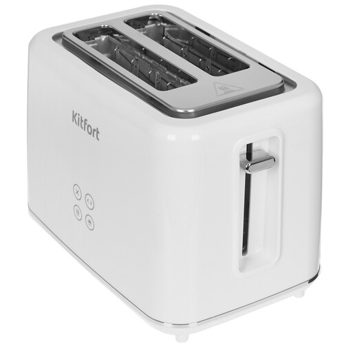 Купить Тостер Kitfort КТ-6872 белый  9242923. Характеристики, отзывы и цены в Донецке