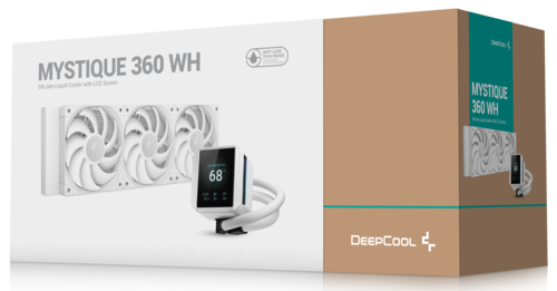 Купить Система охлаждения DEEPCOOL MYSTIQUE 360 WH  белая  5600527. Характеристики, отзывы и цены в Донецке