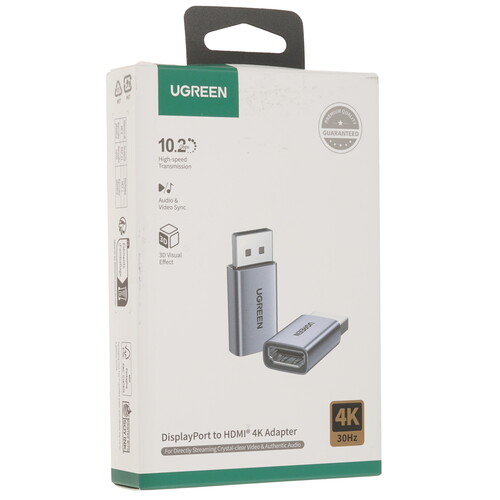 Купить Переходник  Ugreen DisplayPort - HDMI  9263549. Характеристики, отзывы и цены в Донецке