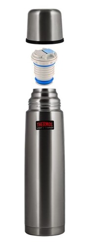 Купить Термос Thermos FBB-1000 серый  9155430. Характеристики, отзывы и цены в Донецке