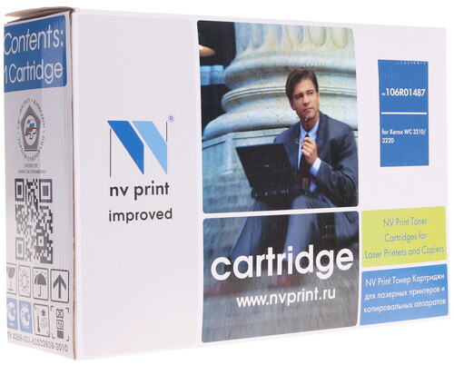 Купить Картридж лазерный NV Print 106R01487 черный, с чипом  0178404. Характеристики, отзывы и цены в Донецке
