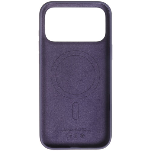 Купить Накладка  Apple Silicone Case для Apple iPhone 17 Pro Max фиолетовый  5641877. Характеристики, отзывы и цены в Донецке