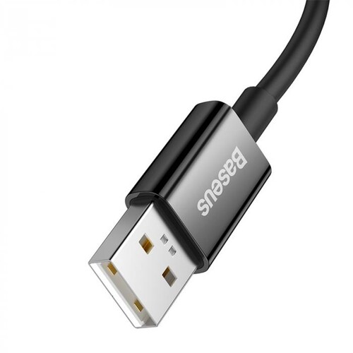 Купить Кабель круглый Baseus USB Type-C - USB 2.0 Type-A черный 1 м  9260777. Характеристики, отзывы и цены в Донецке