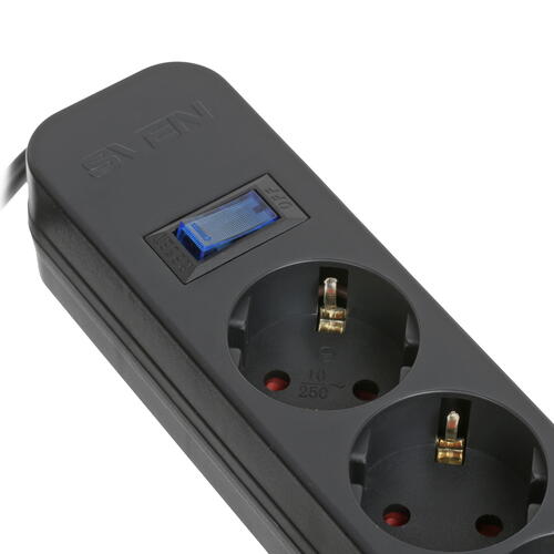 Купить Сетевой фильтр SVEN SF-05LU черный  1394691. Характеристики, отзывы и цены в Донецке