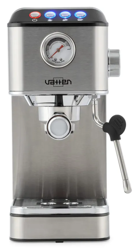 Купить Кофеварка рожковая VATTEN VK623/1200/M серый  9161700. Характеристики, отзывы и цены в Донецке