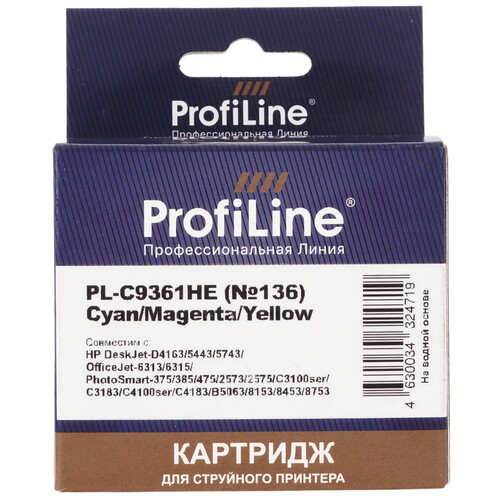 Купить Картридж ProfiLine PL-C9361HE (№136) многоцветный  9101596. Характеристики, отзывы и цены в Донецке