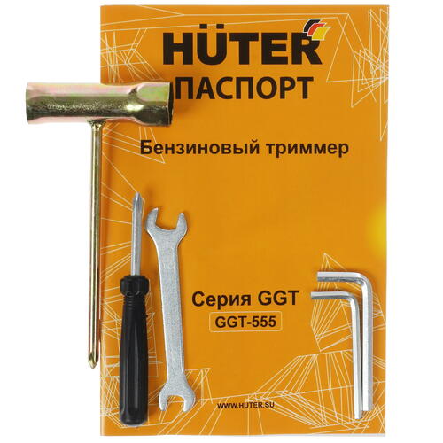 Купить Триммер бензиновый Huter GGT-555  4890153. Характеристики, отзывы и цены в Донецке