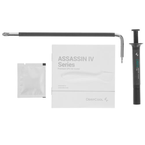 Купить Кулер для процессора DEEPCOOL ASSASSIN IV WH  белый  5429639. Характеристики, отзывы и цены в Донецке
